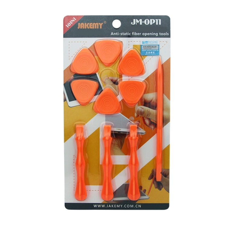 JAKEMY JM-OP11 10 in 1 Anti-static Opening Tools for Mobile Phone / Tablet - Crowbar by JAKEMY | Online Shopping South Africa | PMC TechLife | Buy Now Pay Later Mobicred