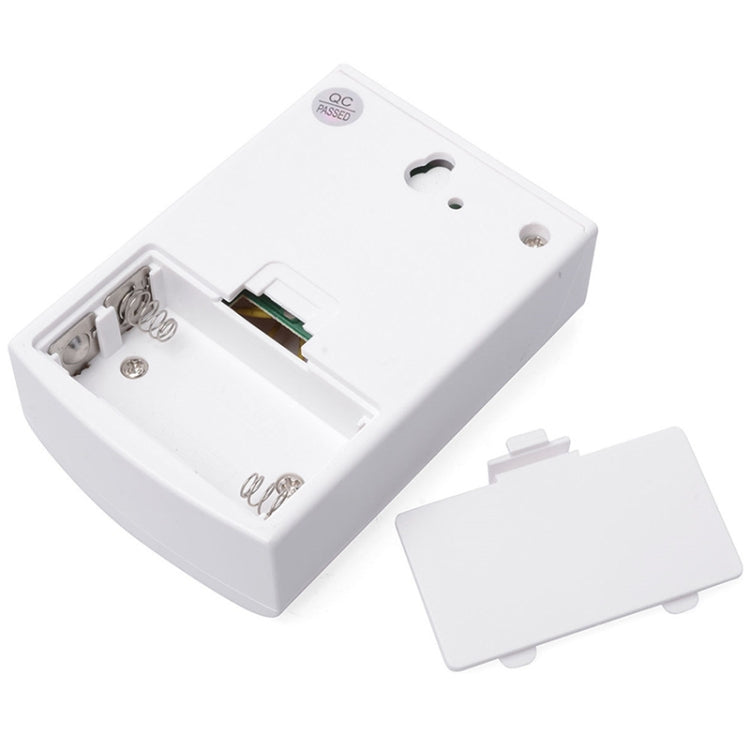 VOYE V006B2 Wireless Remote Control Chime Door Bell with Double-Receiver(White) - free shipping - PMC Jewellery - Order now!