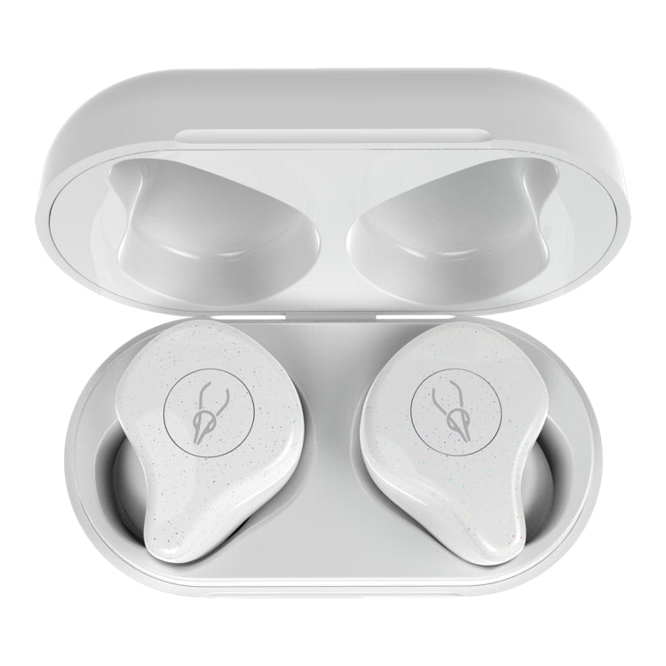 SABBAT X12PRO Mini Bluetooth 5.0 In-Ear Stereo Earphone with Charging Box, For iPad, iPhone, Galaxy, Huawei, Xiaomi, LG, HTC and Other Smart Phones(Moonlight White)