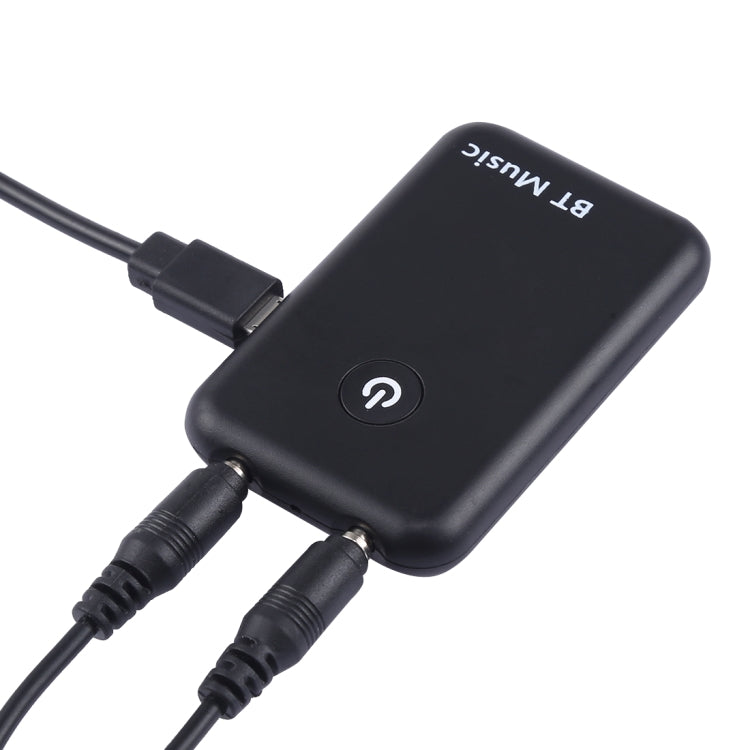 YPF-03 2 in 1 Bluetooth 4.2 Transmitter & Receiver 3.5mm Wireless Audio Adapter, Transmission Distance: 20m, For PC, TV, Home Stereo, Phone
