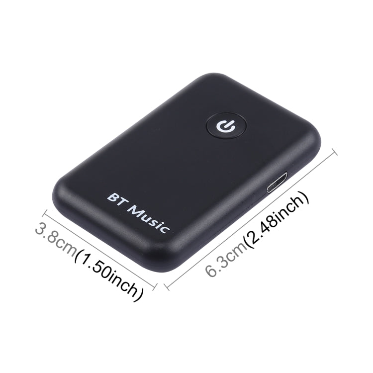 YPF-03 2 in 1 Bluetooth 4.2 Transmitter & Receiver 3.5mm Wireless Audio Adapter, Transmission Distance: 20m, For PC, TV, Home Stereo, Phone