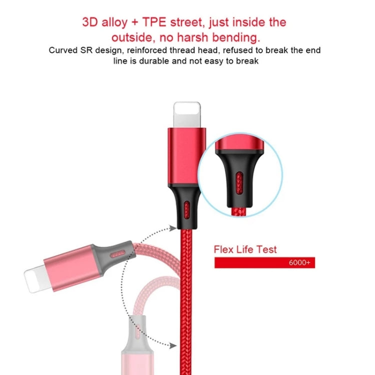 For iPhone / Apple Watch 2 In 1 8 Pin + Magnetic Charging Base Multi-function Charging Cable, Length: 1m(Black)