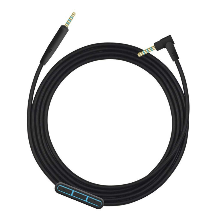 ZS0009 3.5mm to 2.5mm Audio Cable for Boshi QC25 QC35 OE2 LIVE2 AKG Y50 Y40(Black) - free shipping - PMC Jewellery - Order now!