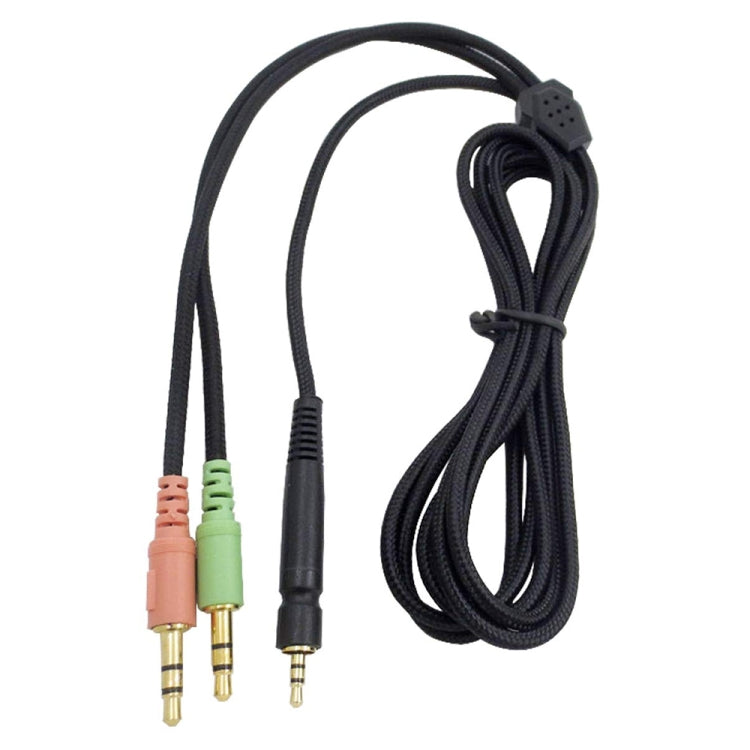 ZS0076 PC Version Gaming Headphone Cable for Sennheiser PC 373D GSP350 GSP500 GSP600 G4ME ONE GAME ZERO - Headset Accessories by PMC Jewellery | Online Shopping South Africa | PMC Jewellery | Buy Now Pay Later Mobicred