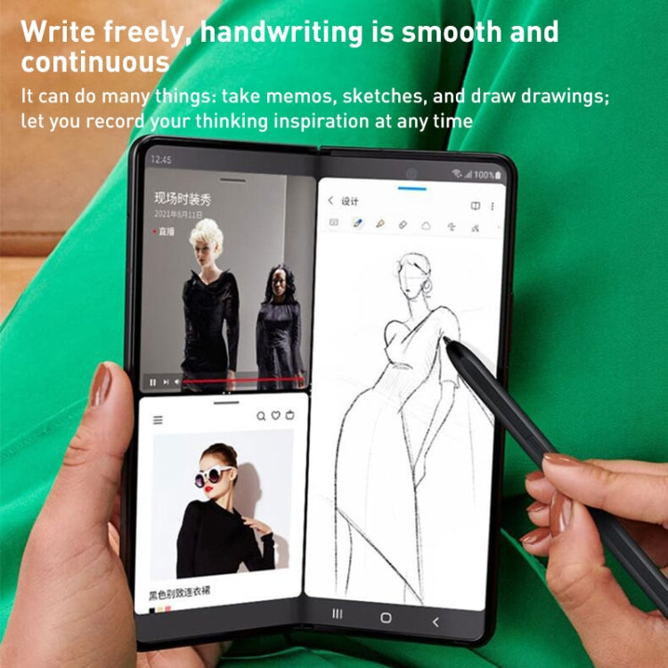 For Samsung Galaxy Z Fold3 5G/W22 5G Touch Capacitive Pen Stylus (Black) - free shipping - PMC Jewellery - Order now!