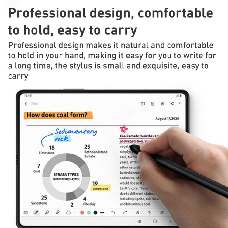 For Samsung Galaxy Z Fold3 5G/W22 5G Touch Capacitive Pen Stylus (Black) - free shipping - PMC Jewellery - Order now!