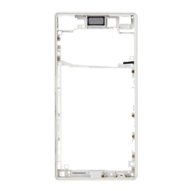 Front Bezel for Sony Xperia Z5 (Single SIM Card Version) (Silver)