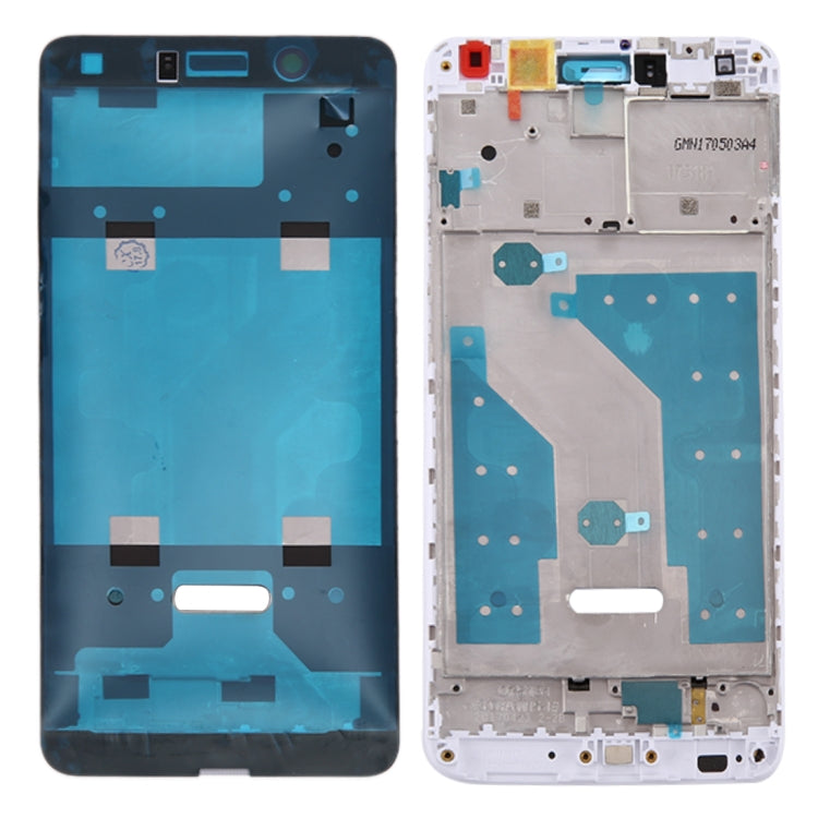 For Huawei Enjoy 7 Plus / Y7 Prime Front Housing LCD Frame Bezel Plate(White)