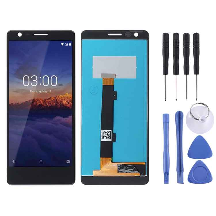TFT LCD Screen for Nokia 3.1 with Digitizer Full Assembly (Black)