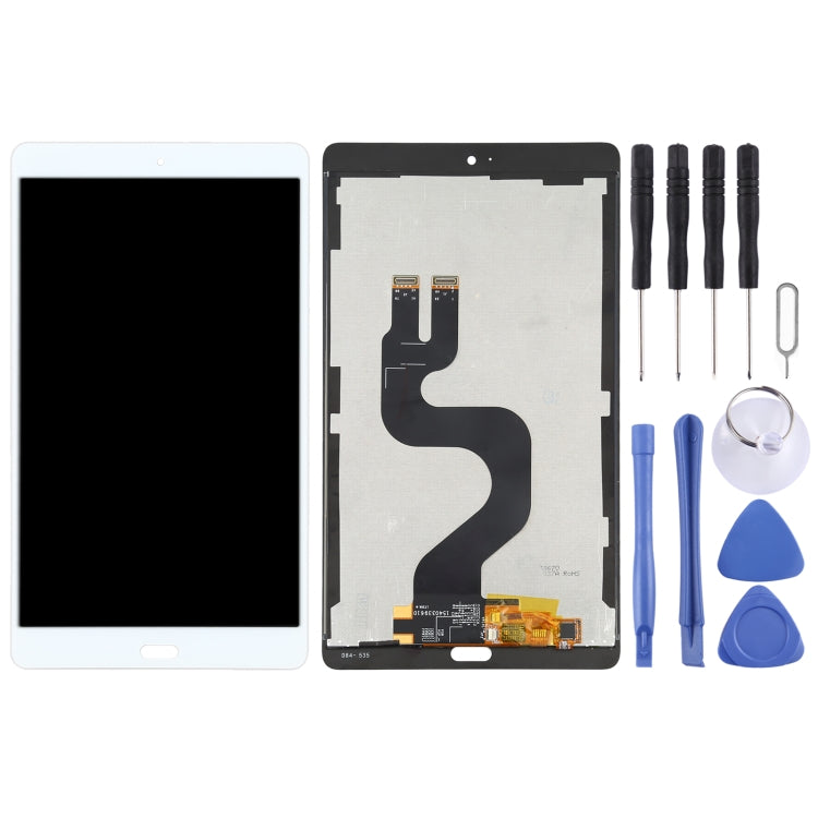 OEM LCD Screen for Huawei MediaPad M3 8.4 inch / YIBTV-W09 / BTV-DL09 with Digitizer Full Assembly (White)