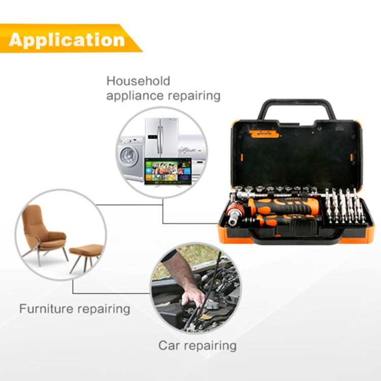 JAKEMY JM-6121 31 in 1 Professional Screwdriver Kit Disassemble Tool Screwdriver Set Multifunction for Electronics Home Tools Repairing - Screwdriver Set by JAKEMY | Online Shopping South Africa | PMC Jewellery | Buy Now Pay Later Mobicred