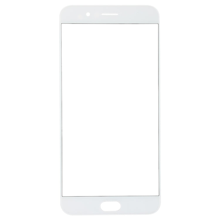 For OPPO R11 Plus Front Screen Outer Glass Lens (White)