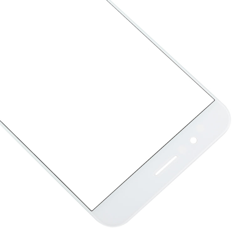 For OPPO R11 Plus Front Screen Outer Glass Lens (White)