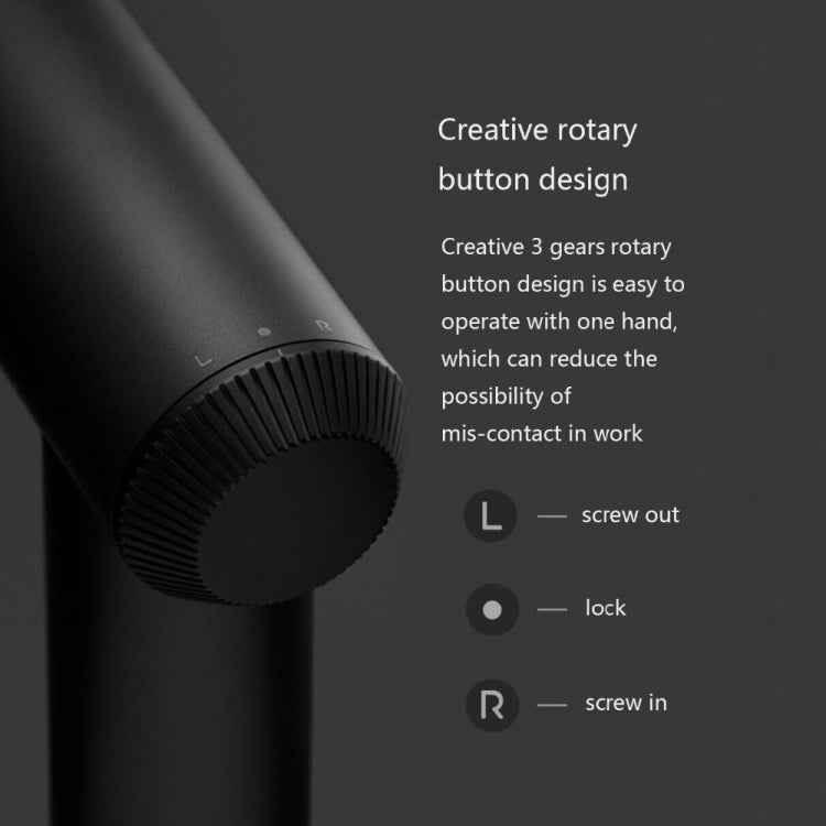 Original Xiaomi Mijia Cordless Rechargeable Screwdriver With 12 PCS S2 Screw Bits