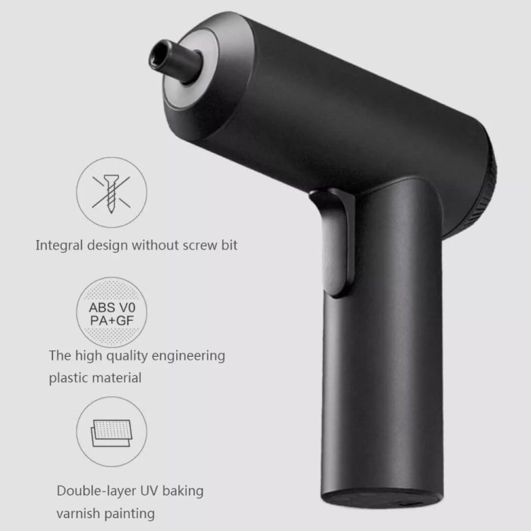 Original Xiaomi Mijia Cordless Rechargeable Screwdriver With 12 PCS S2 Screw Bits