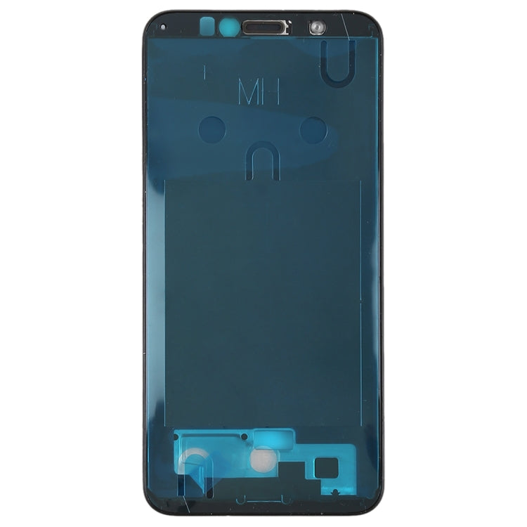Front Housing LCD Frame Bezel for Huawei Honor Play 7A(Black)
