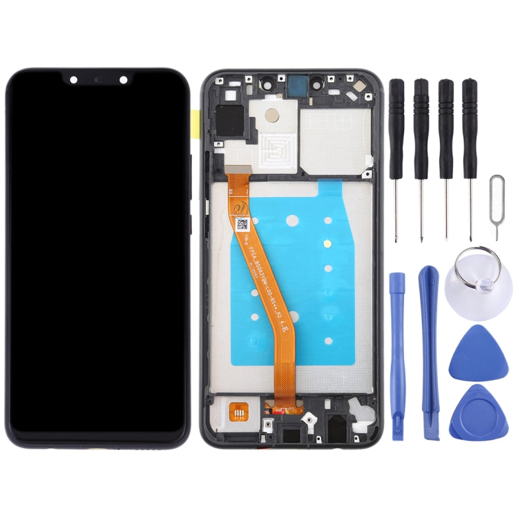 OEM LCD Screen for Huawei Nova 3i Digitizer Full Assembly with Frame (Black)