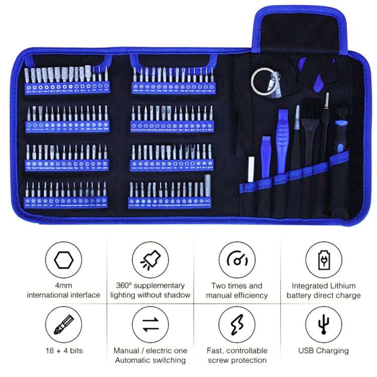 126 in 1 Kaisi K-9126 Magnetic Screwdriver Set Precision Screwdriver Tool Kit Repair Hand Tool - free shipping - PMC Jewellery - Order now!
