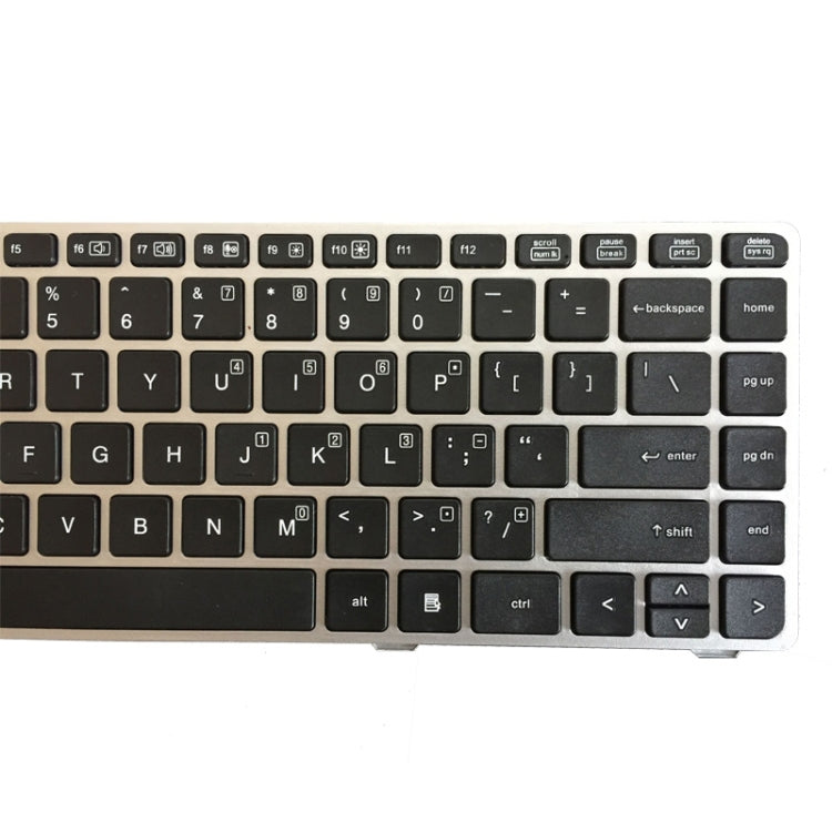 US Version Keyboard with Silver Frame for HP EliteBook 8470B 8470P 8470 8460 8460p 8460w ProBook 6460 6460b 6470 - Replacement Keyboards by PMC TechLife | Online Shopping South Africa | PMC TechLife