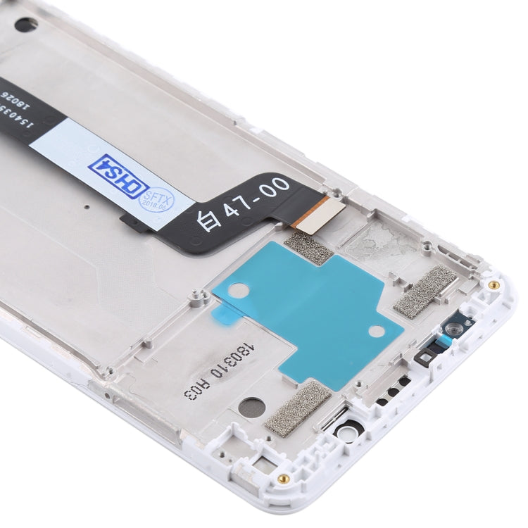 TFT LCD Screen for Xiaomi Redmi Note 5 / Note 5 Pro Digitizer Full Assembly with Frame(White)