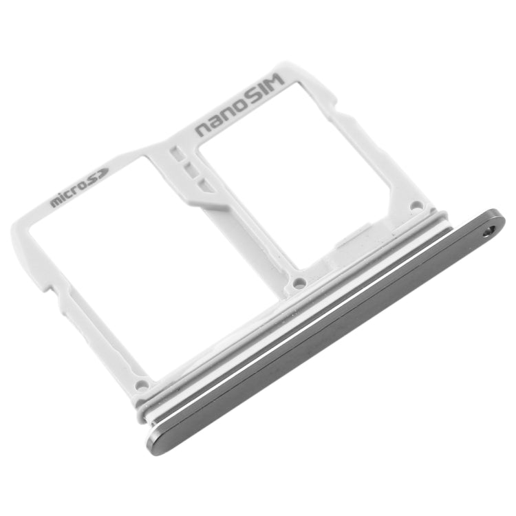 SIM Card Tray + Micro SD Card Tray for LG V40 ThinQ (Silver)