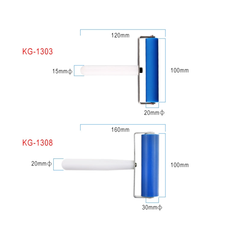 Kaisi 1303 Silicone Roller Tool Mobile Cell Phone Screen Protector Pasting Roller Wheel LCD OCA Polarizing Tools - free shipping - PMC Jewellery - Order now!