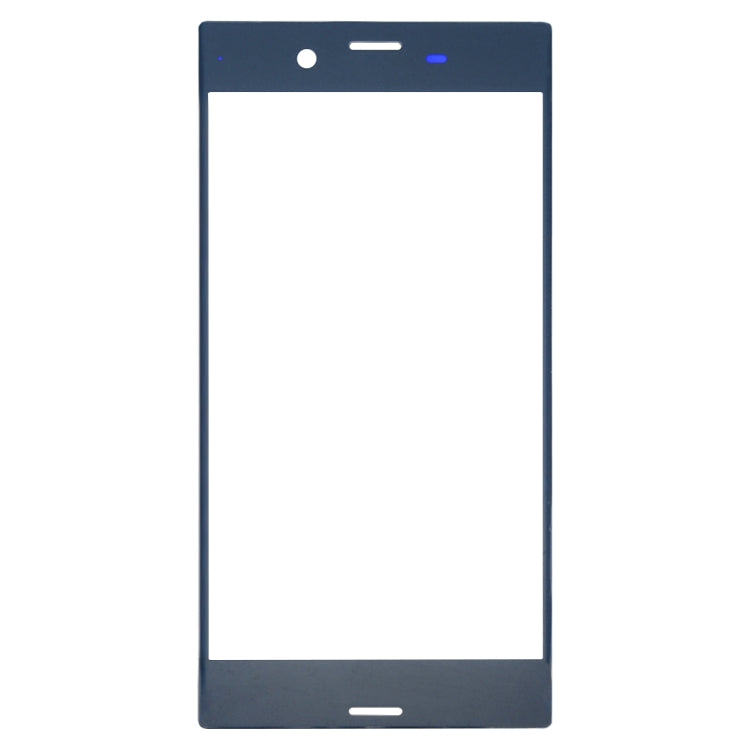 Front Screen Outer Glass Lens for Sony Xperia XZ(Blue)