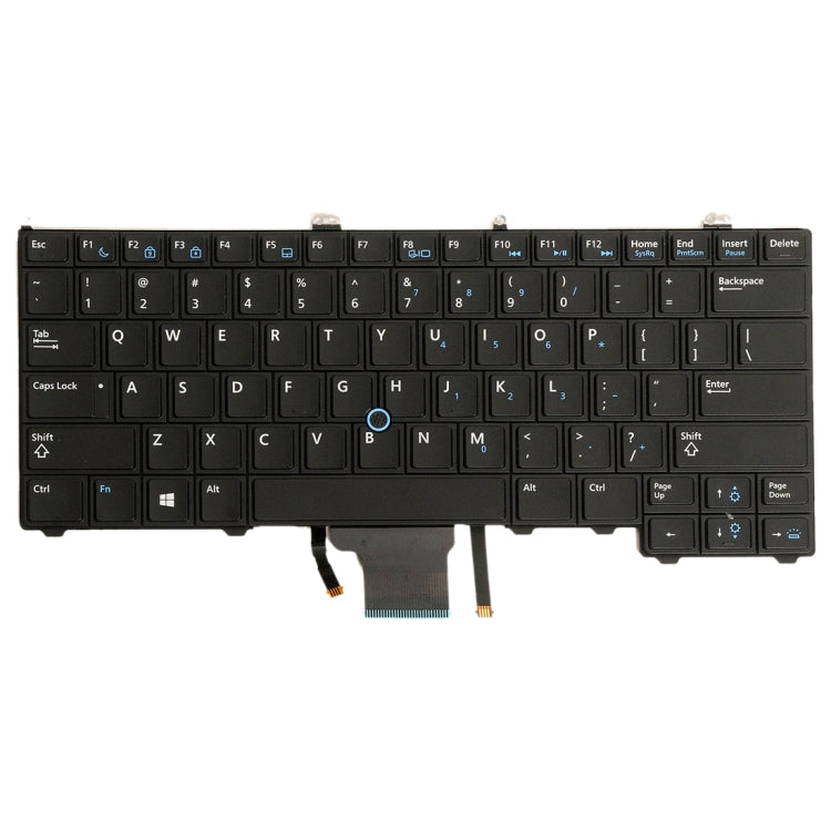 US Version Keyboard with Keyboard Backlight for DELL latitude 12 7000 E7240 E7440 E7420