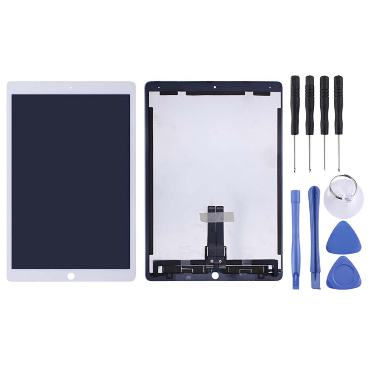 Original LCD Screen for iPad Pro 12.9 inch A1670 A1671 with Digitizer Full Assembly (White)