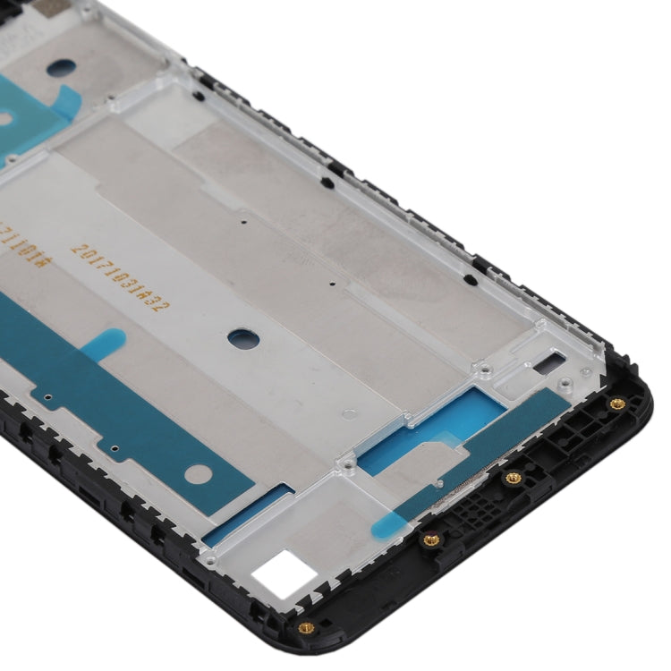 Front Housing LCD Frame Bezel for Xiaomi Redmi Note 5A Prime / Y1(Black)