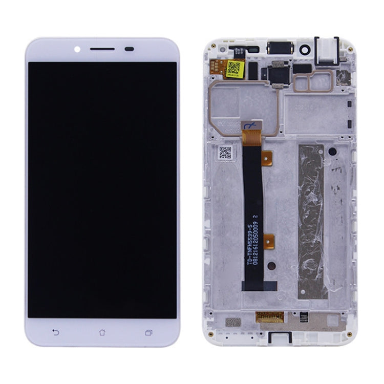 OEM LCD Screen for Asus Zenfone 3 Max ZC553KL / X00D Digitizer Full Assembly with Frame���White)