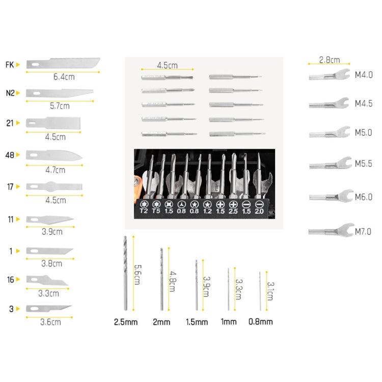 JAKEMY JM-8158 34 in 1 Multipurpose Screwdriver Set Hardware Repair Tool - free shipping - PMC Jewellery - Order now!