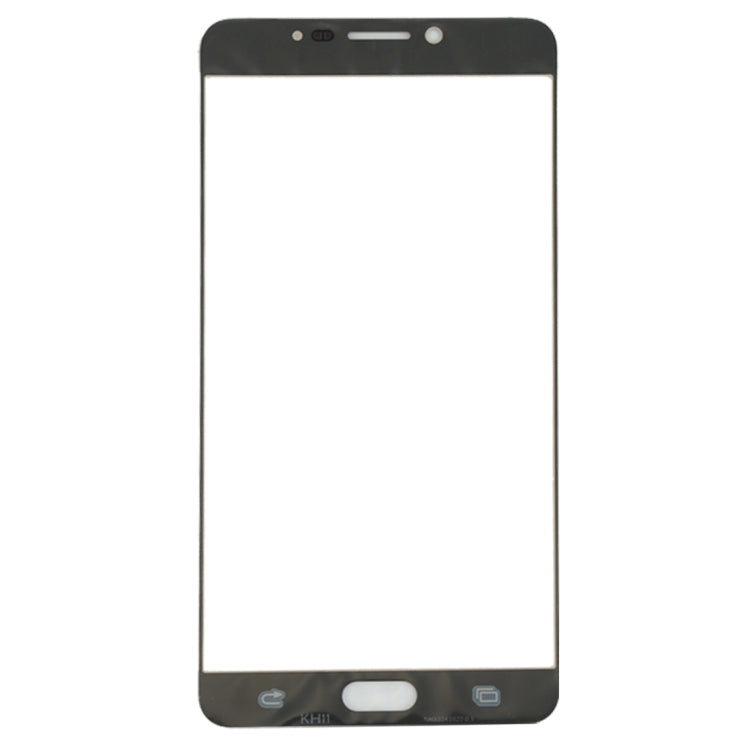 For Samsung Galaxy C9 Pro / C900 10pcs Front Screen Outer Glass Lens (Black)