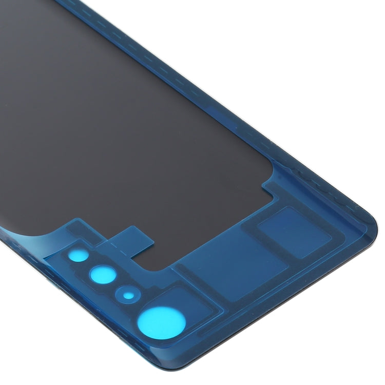 Battery Back Cover for LG Velvet LMG910EMW LM-G910EMW / Velvet 5G LM-G900N LM-G900EM(Black)