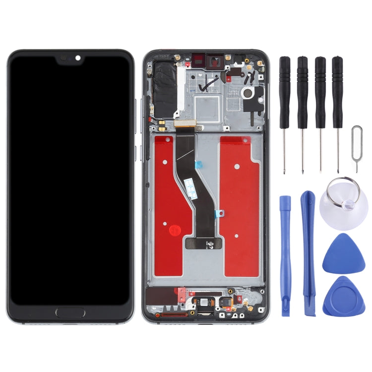 Original OLED LCD Screen for Huawei P20 Pro Digitizer Full Assembly with Frame(Blue) - free shipping - PMC Jewellery - Order now!