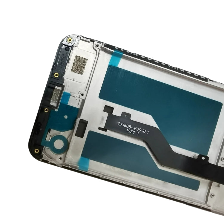 OEM LCD Screen for ZTE Blade A7 2019 2019RU Digitizer Full Assembly with Frame���Black)