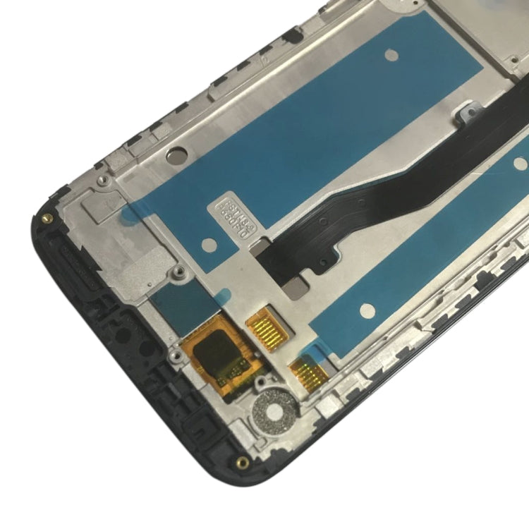 OEM LCD Screen for ZTE Blade V8 Lite Digitizer Full Assembly with Frame���Black)