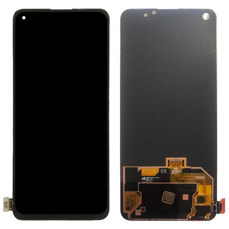 For OnePlus Nord 2 5G 2021 with Digitizer Full Assembly Original LCD Screen (Black)