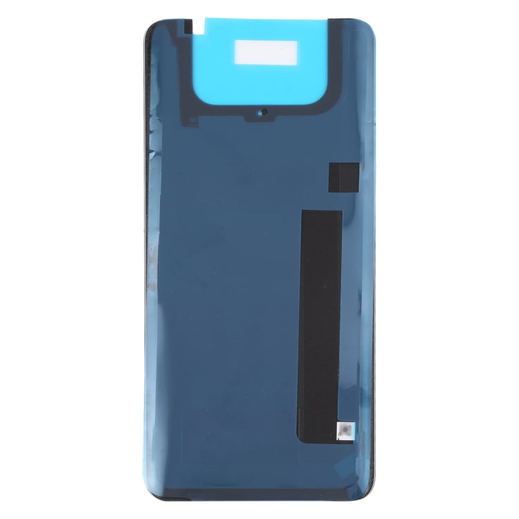 Glass Battery Back Cover with Adhesive for Asus Zenfone 8 Flip ZS672KS(Black)