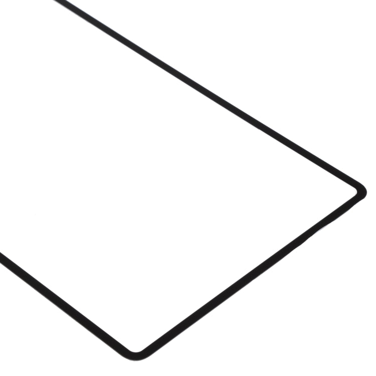 For Huawei MatePad Pro 12.6 2021 WGR-W09 WGR-W19 WGR-AN19 Front Screen Outer Glass Lens (Black)