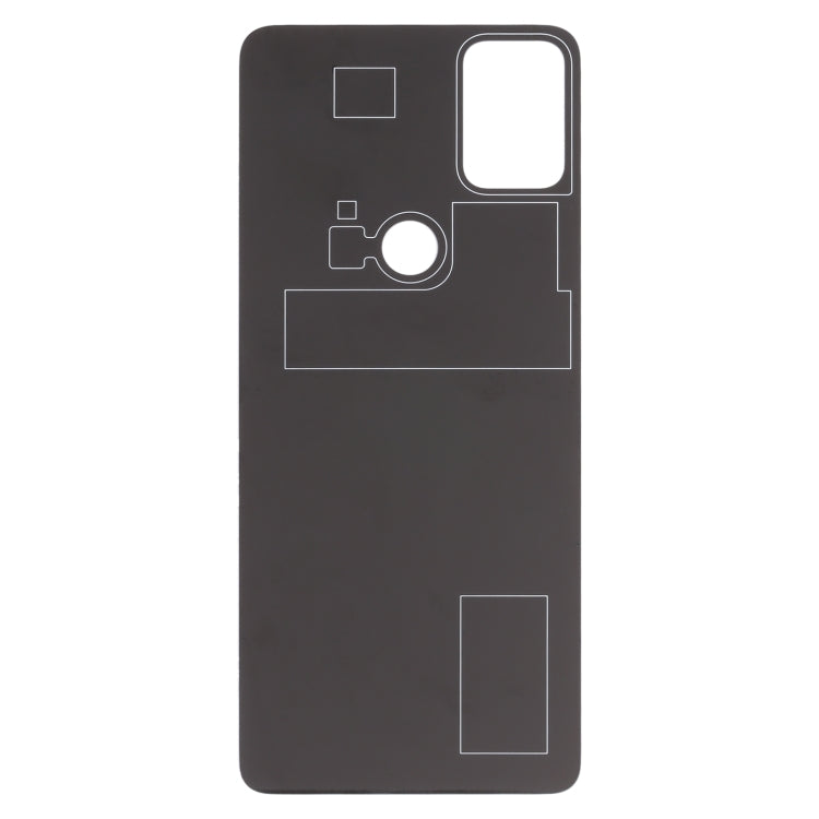 For Alcatel 3X 2020 5061 5061K 5061U Glass Battery Back Cover (Blue)