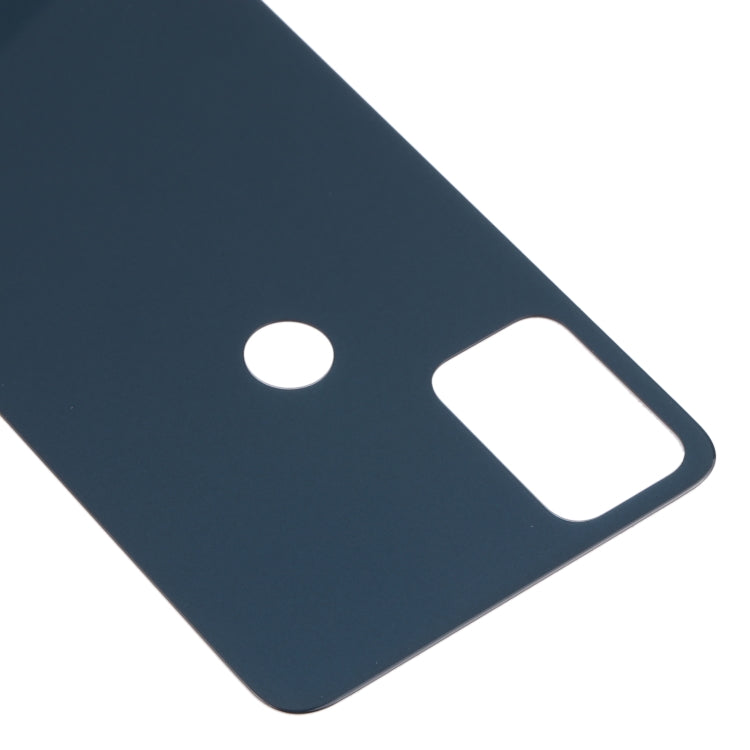 For Alcatel 3X 2020 5061 5061K 5061U Glass Battery Back Cover (Blue)