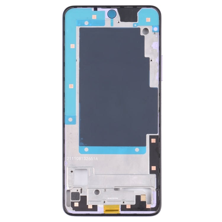 Original Front Housing LCD Frame Bezel Plate for Xiaomi Redmi Note 11 Pro (China) 21091116C / Redmi Note 11 Pro+ 5G / 11i / 11i HyperCharge 5G 21091116UI(Purple)
