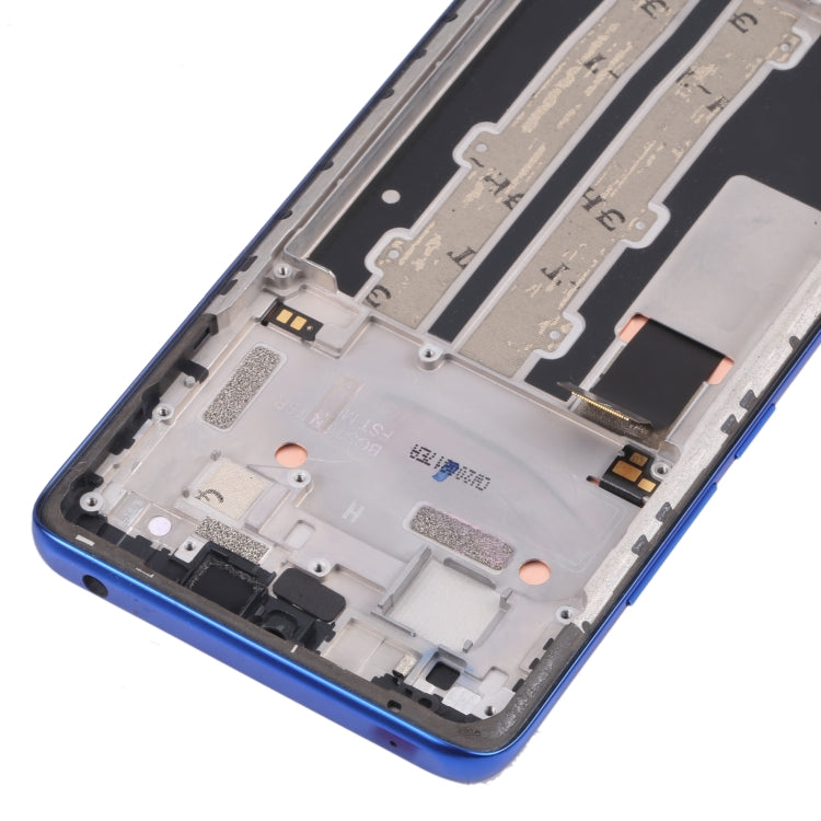 Original LCD Screen for TCL 10 Plus with Digitizer Full Assembly with Frame(Blue)