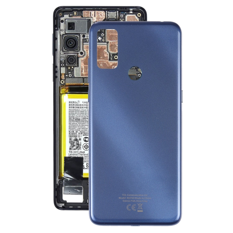 For Alcatel 1S 2021 6025H Original Battery Back Cover (Blue)