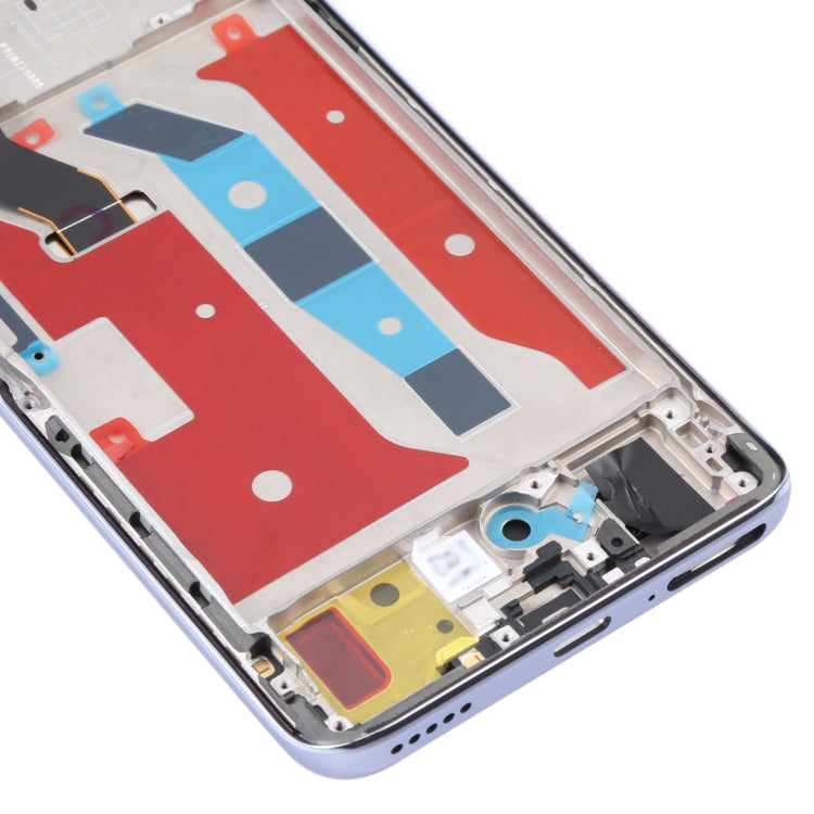 Original LCD Screen for Huawei Nova 8i Digitizer Full Assembly with Frame(Purple)