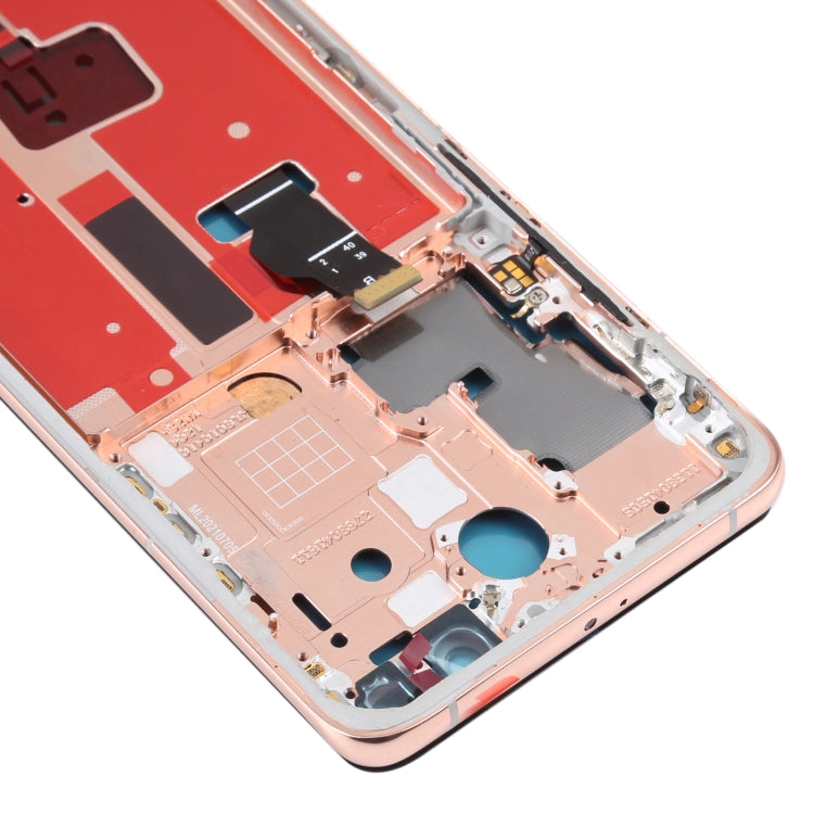 Original LCD Screen For Huawei P40 Pro Digitizer Full Assembly with Frame (Gold)