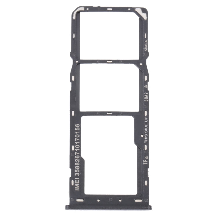For TCL 30 SE / 30E / 305 / 306 Original SIM Card Tray + SIM Card Tray + Micro SD Card Tray(Grey)