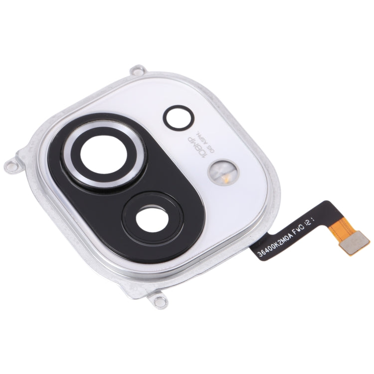 For Xiaomi Mi 11 Back Camera Lens Frame (White)