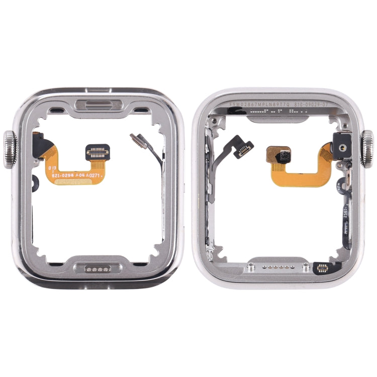 For Apple Watch Series 6 40mm Middle Frame Bezel Plate with Loudspeaker / Power / Rotating Shaft Flex Cable